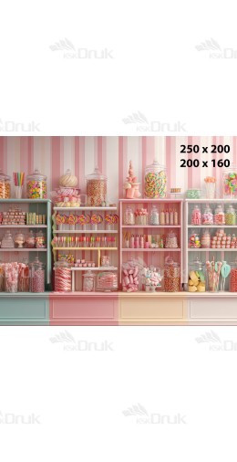 Tło fotograficzne Słodycze 3525